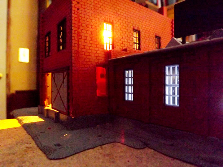 grusom casket at night